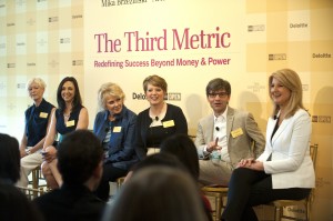 The Huffington Post's first ever women's conference. "The Third Metric: Redefining Success Beyond Money & Power." New York City, 2013