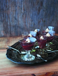 Coffee Mousse With Dark Ganache