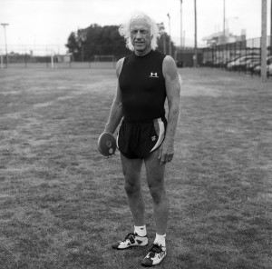 Gehrett, 74. Discus thrower.