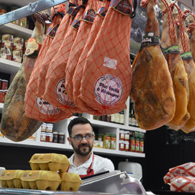 San Sebastian food market. Photo: C. Worthington