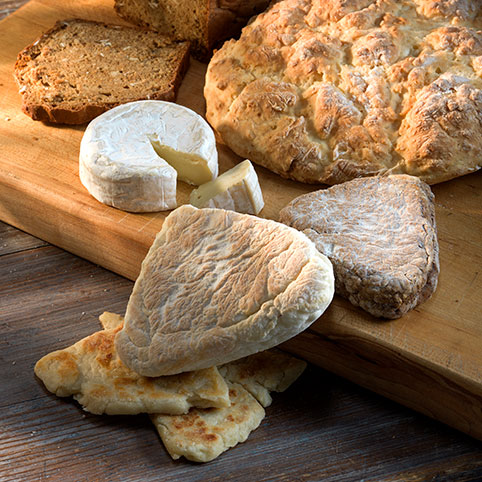 Assorted breads Irish Country Cookbook