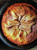 crispy pear cobbler winter table healthyaging.net