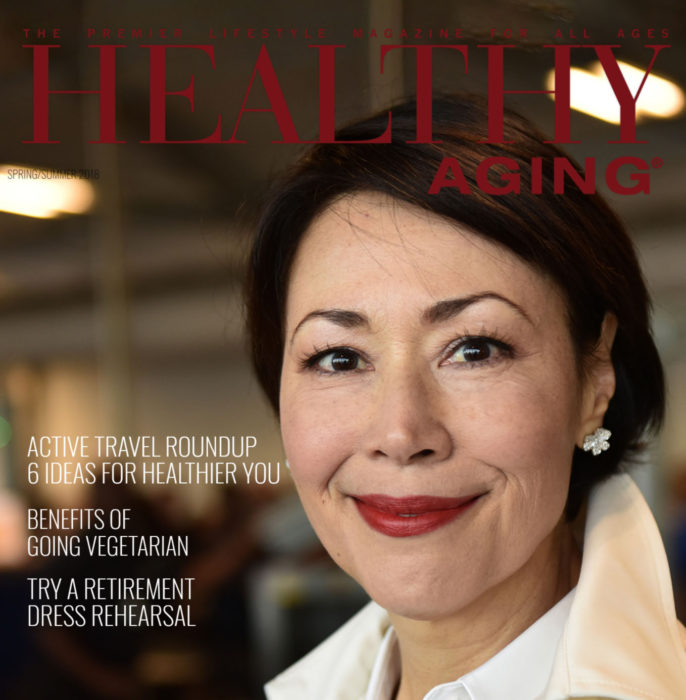 Healthy Aging Magazine cover