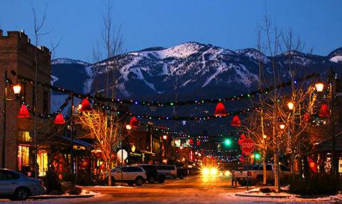Downtown Whitefish Montana