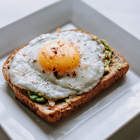 egg on toast healthyaging.net