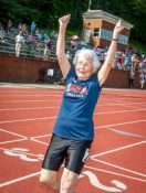 103-Year-Old Julia “Hurricane” Hawkins Storms National Senior Games