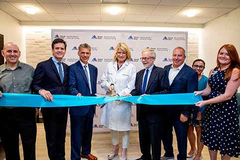 Mt Sinai Martha Stewart Ribbon cutting