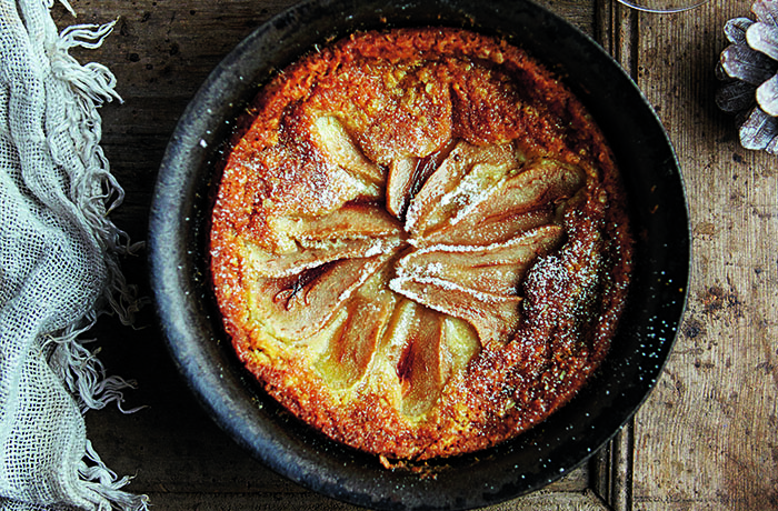 Crispy Pear Cobbler