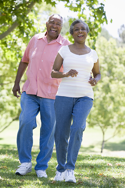 Older adult experiencing balance issues linked to hearing loss and fall risk