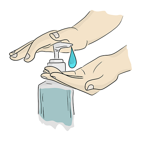 hand sanitizer