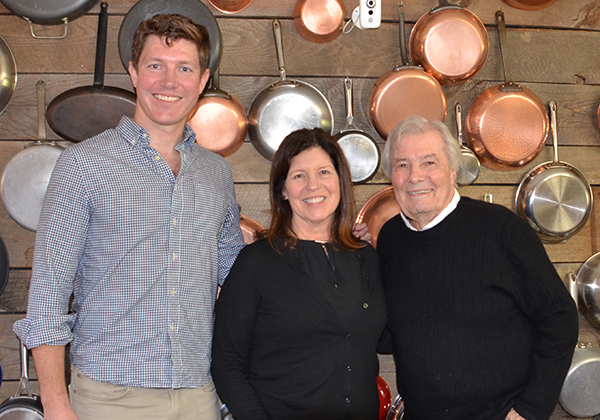 Michael Chauner, Carolyn Worthington, Jacques Pepin
