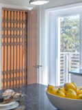 Classic residential elevator for seniors with timeless flat wall design and customizable wood finishes