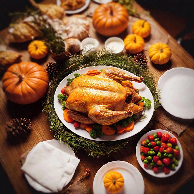 downsizing thanksgiving