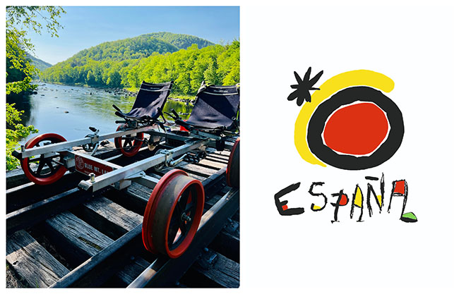 rail bike and spain